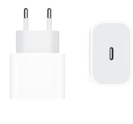 For iPhone and iPad Power Adaptor USB Type-C (20W) (A+)